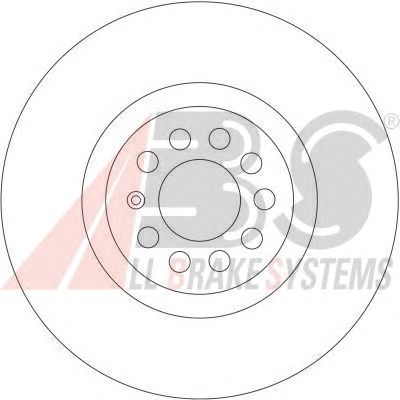 Тормозной диск A.B.S. 17058