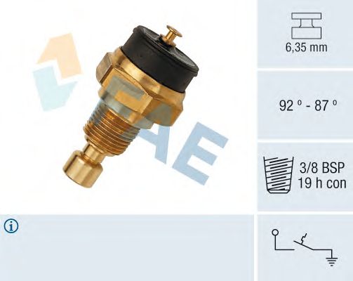 Датчик включения вентилятора FAE 37650