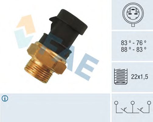 Датчик включення вентилятора FAE 38200