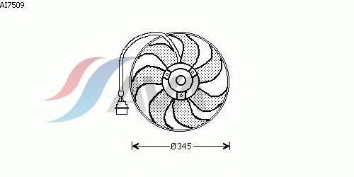 Вентилятор охлаждения AVA QUALITY COOLING AI7509