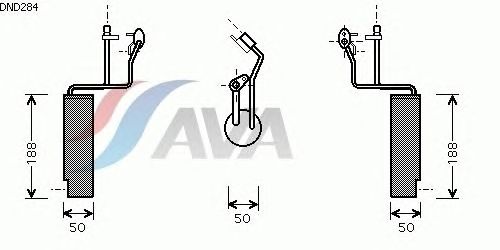 Осушитель кондиционера AVA QUALITY COOLING DND284
