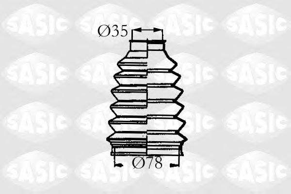 Комплект пильника ШРКШ SASIC 4003457