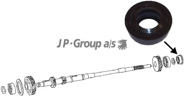 Сальник приводного вала JP GROUP 8132100100