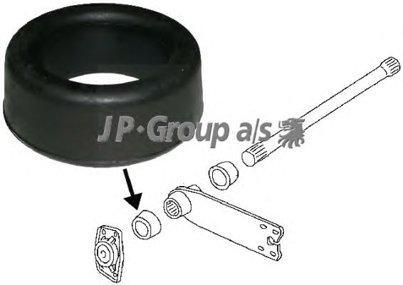 Втулка ресори JP GROUP 8152250306