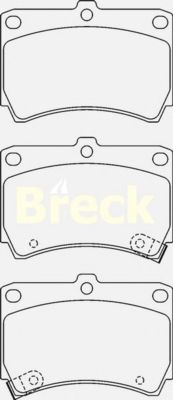 Тормозные колодки BRECK 21654 00 702 10