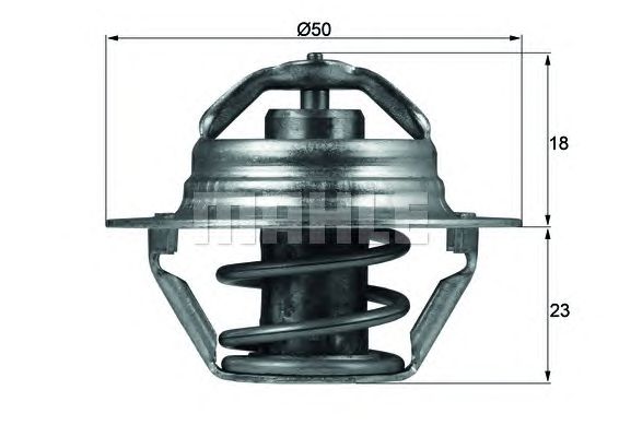 Термостат MAHLE ORIGINAL TX 100 89D