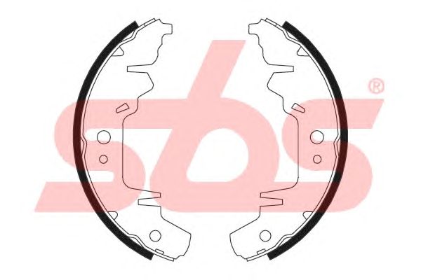 Тормозные колодки sbs 18492793593
