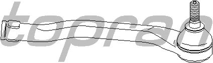 Наконечник рулевой тяги TOPRAN 700 752