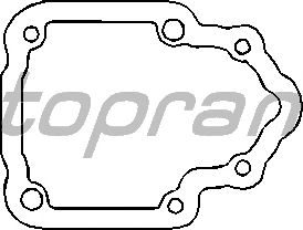 Прокладка, ступенчатая коробка TOPRAN 100 078