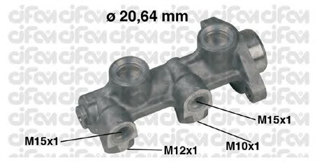 Главный тормозной цилиндр CIFAM 202-181