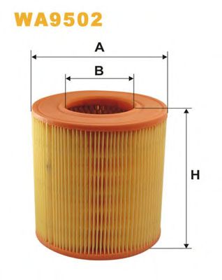 Воздушный фильтр WIX FILTERS WA9502
