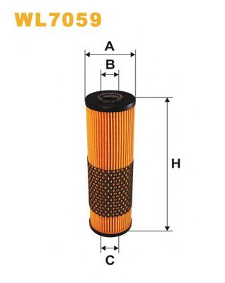 Масляний фільтр WIX FILTERS WL7059
