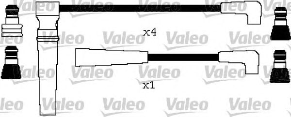Комплект высоковольтных проводов VALEO 346233