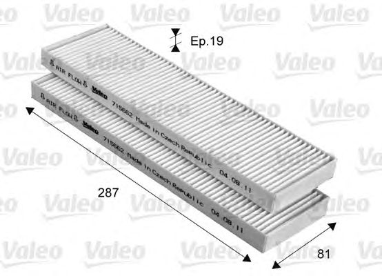 Фільтр салону VALEO 715662