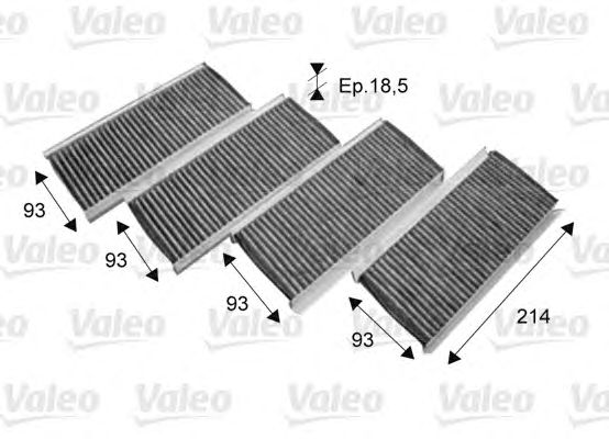 Фильтр салона VALEO 715712