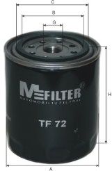 Масляний фільтр MFILTER TF 72