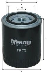 Масляный фильтр MFILTER TF 73