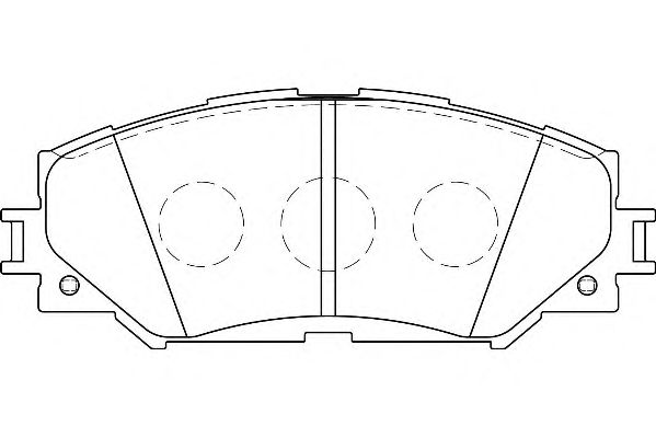 Тормозные колодки WAGNER WBP24336A
