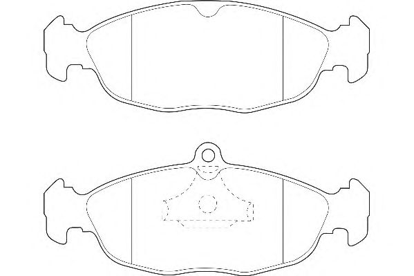 Тормозные колодки WAGNER WBP20547A