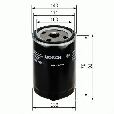 Масляный фильтр BOSCH 0 451 103 368