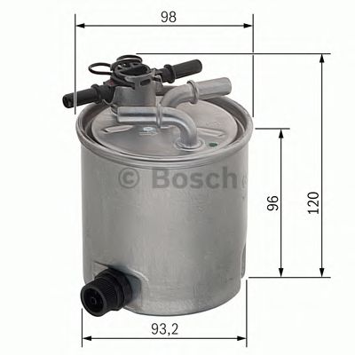Топливный фильтр BOSCH F 026 402 019