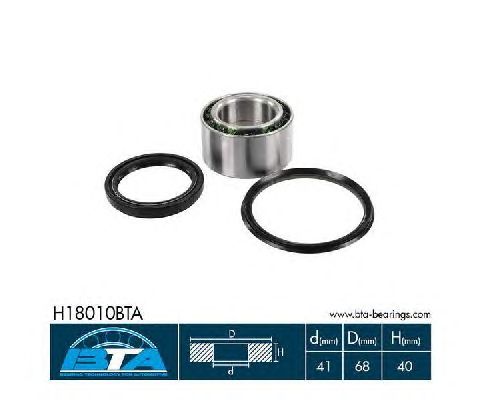 Ступичный подшипник BTA H18010BTA