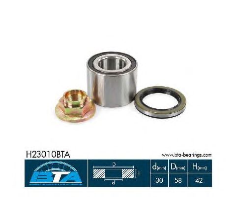 Ступичный подшипник BTA H23010BTA