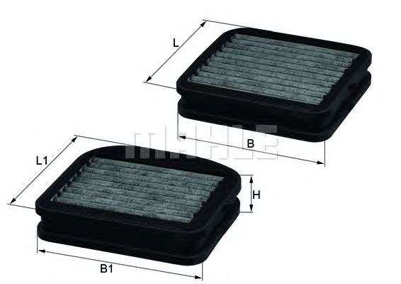 Фильтр салона KNECHT LKK 72/S