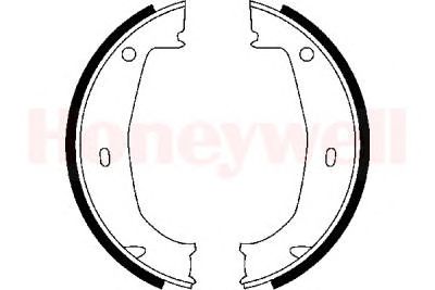 Тормозные колодки ручника BENDIX 362375B