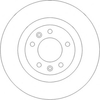 Тормозной диск BENDIX 562253B