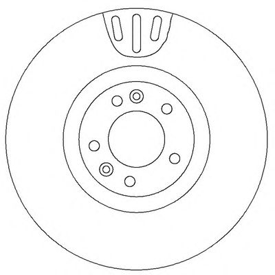 Тормозной диск BENDIX 562398B