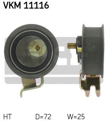 Натяжной ролик ремня ГРМ SKF VKM 11116