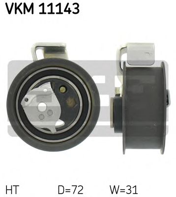 Натяжной ролик ремня ГРМ SKF VKM 11143