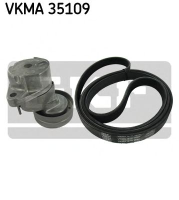 Комплект поликлинового ремня SKF VKMA 35109
