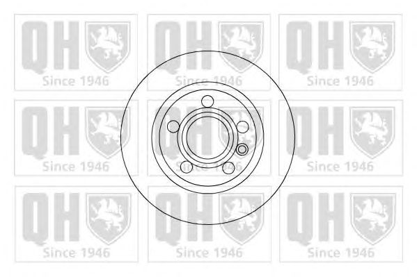 Тормозной диск QUINTON HAZELL BDC5216