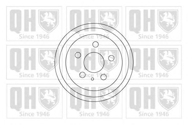 Тормозной барабан QUINTON HAZELL BDR553