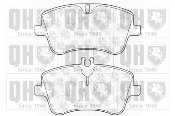 Тормозные колодки QUINTON HAZELL BP1269