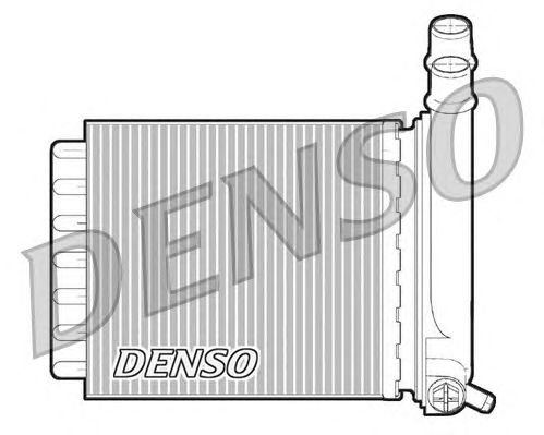 Радиатор отопителя DENSO DRR07007