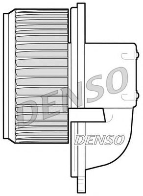 Вентилятор салону DENSO DEA09022