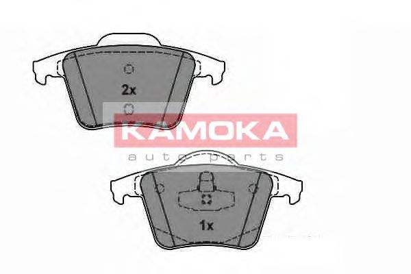 Тормозные колодки KAMOKA JQ1013564