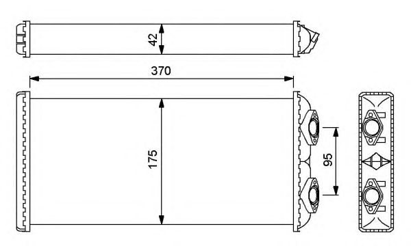 Радіатор опалення NRF 54246