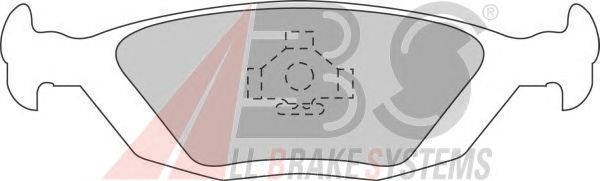 Тормозные колодки A.B.S. 36489/1