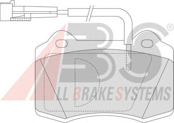 Тормозные колодки A.B.S. 36946