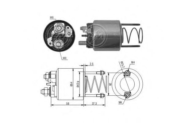 Втягивающее реле ERA ZM1592