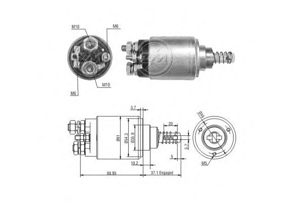 Втягивающее реле ERA ZM1639