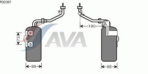 Осушувач кондиціонера AVA QUALITY COOLING FDD387