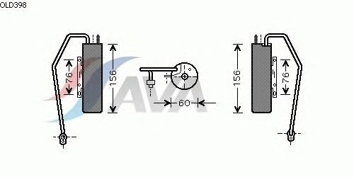 Осушитель кондиционера AVA QUALITY COOLING OLD398