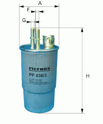 Топливный фильтр FILTRON PP966/2