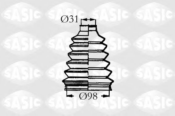 Комплект пильника ШРКШ SASIC 4003466