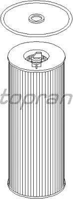 Масляный фильтр TOPRAN 501 662